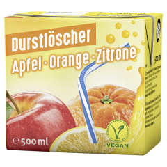 Durstlöscher Apfel-Orange-Zitrone