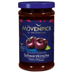 Mövenpick Gourmet-Frühstück Baseler Schwarzkirsche Fruchtaufstrich