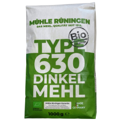 Mühle Rüningen Bio Dinkelmehl Type 630