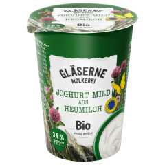 Gläserne Molkerei Bio Joghurt aus Heumilch