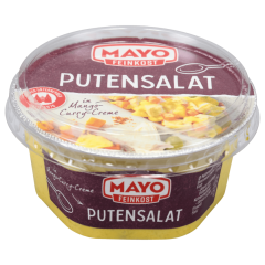 Mayo Feinkost Putensalat in Mango-Curry-Creme