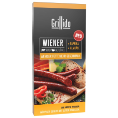 Grillido Wiener mit Paprika & Almkäse