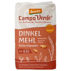 Campo Verde Bio Demeter Dinkelmehl Typ 630