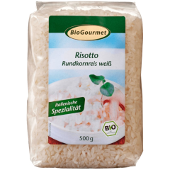 BioGourmet Bio Risotto Rundkorn-Reis weiß