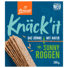 Brandt Knäckebrot Knäck it Sunny Roggen