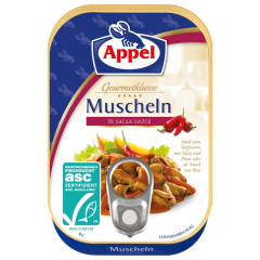 Appel Muscheln in Salsa-Sauce