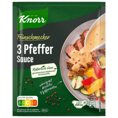 Knorr Feinschmecker 3 Pfeffer Soße