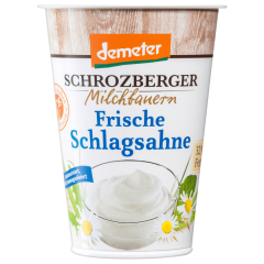 Schrozberger Bio Demeter Schlagsahne