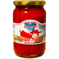 Vitaminka Gegrillte Paprika mit Knoblauch