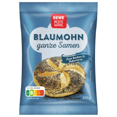 REWE Beste Wahl Blaumohn ganze Samen