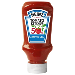 Heinz Tomato Ketchup 50% weniger Zucker und Salz