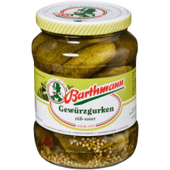 Barthmann Gewürzgurken