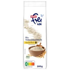 REWE frei von Bio Hafervollkornmehl glutenfrei