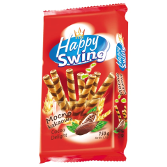 Happy Swing Waffelröllchen Kakao