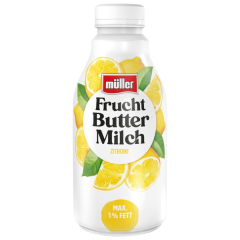 Müller Fruchtbuttermilch Zitrone