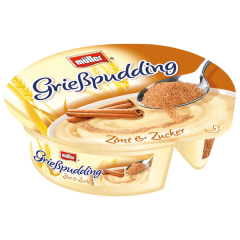 Müller Grießpudding Zimt & Zucker