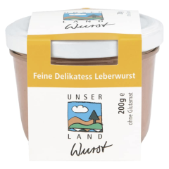 Unser Land Delikatess Leberwurst fein