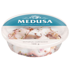 Medusa Tintenfisch Carpaccio