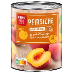 REWE Beste Wahl Pfirsiche Halbe Frucht