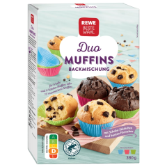 REWE Beste Wahl Duo-Muffins Backmischung