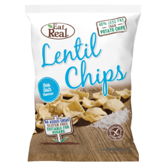 Eat Real Lentil Chips Sea Salt