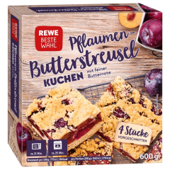 REWE Beste Wahl Pflaumen-Streuselkuchen