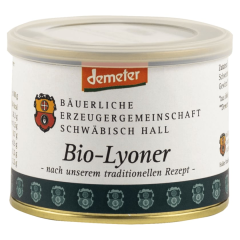 Bäuerliche Erzeugergemeinschaft Schwäbisch Hall Bio demeter Lyoner