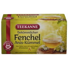 Teekanne Fenchel Anis-Kümmel