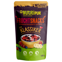 NutriPur Fruchtsnacks Der Klassiker