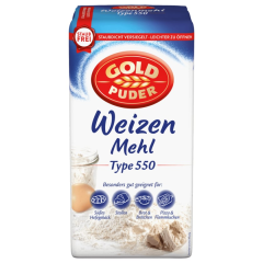 Goldpuder Weizenmehl Typ 550