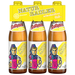 Rothaus Naturradler Zitrone Alkoholfrei 6 x