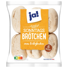 ja! Sonntagsbrötchen zum Fertigbacken