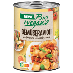 REWE Bio + vegan Gemüseravioli