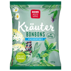 REWE Beste Wahl Kräuter Bonbons zuckerfrei