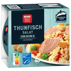 REWE Beste Wahl Thunfisch Salat Couscous mit Gemüse