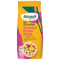 Alnavit Bio Hafer Schoko Müsli glutenfrei