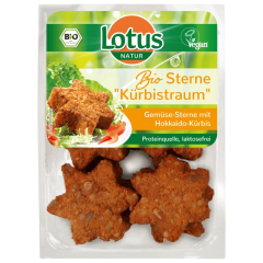 Lotus Natur Bio Gemüse-Sterne Kürbistraum vegan