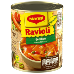 Maggi Ravioli Gemüse in Tomatensauce vegetarisch