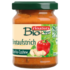 Rinatura Bio Aufstrich Paprika-Nuss