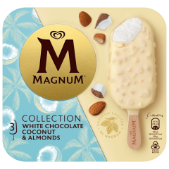 Magnum Collection White Chocolate Coconut & Almonds