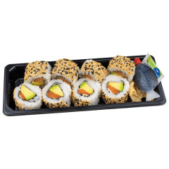 Sushi Circle Lachs Avocado Frischkäse