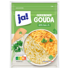 ja! Geriebener Gouda 48% Fett