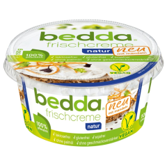 bedda Frischcreme natur vegan