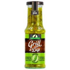 Spreewaldrabe Grill & Dip Gurke Zwiebel