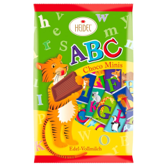 Confiserie Heidel ABC Schoko Minis Edel-Vollmilch