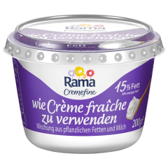 Rama wie Crème fraiche zu verwenden