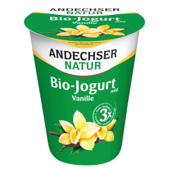 Andechser Natur Bio-Jogurt mild Vanille