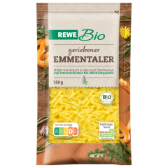 REWE Bio Emmentaler gerieben