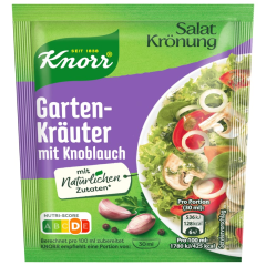 Knorr Salatkrönung Gartenkräuter Knoblauch Dressing 5er-Pack