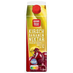 REWE Beste Wahl Kirsch-Bananen-Nektar